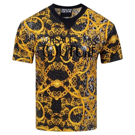 versace mens short sleeve shirts|Versace t shirts men's sale.